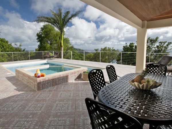 St. Thomas Luxury Vacation Villa Main House & Guest House