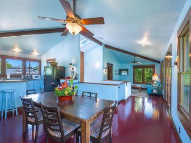 Hanalei Vacation Home Sleeps Seven Guests.