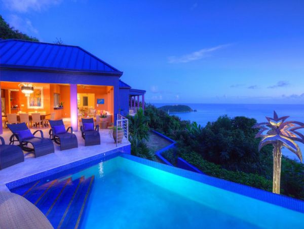 Luxury St John 6 Bedroom Sea View Vacation Pool Home