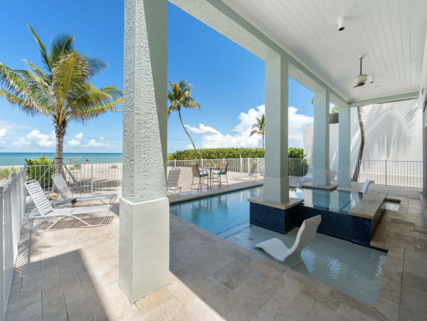 Bonita Beach Luxury Vacation Rental Gulf Front Pool Home - additional view, photo 3