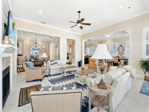 Bonita Beach Luxury Vacation Rental Gulf Front Pool Home - additional view, photo 5