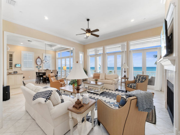 Bonita Beach Luxury Vacation Rental Gulf Front Pool Home - additional view, photo 2