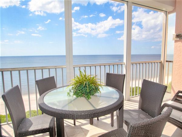 Gulf Front Bonita Springs Luxury Vacation Condo Sleeps 6