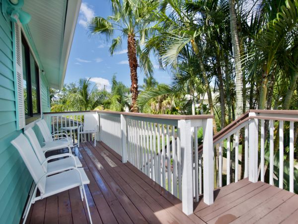Fort Myers Beach Vacation Home Caged Pool Steps to Beach