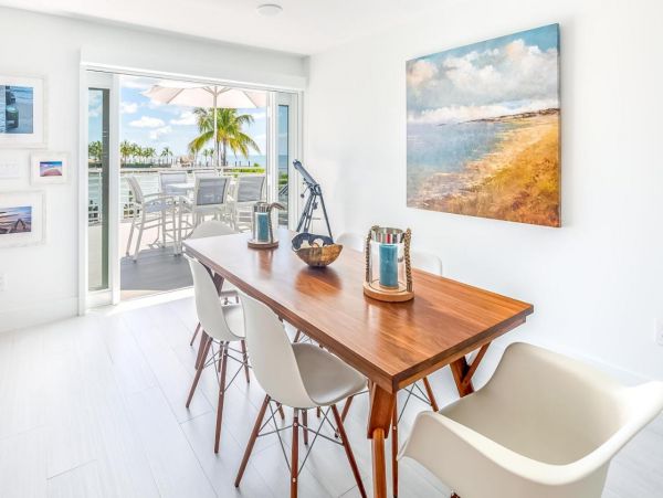 Key Colony Beach Three Bedroom Vacation Home with Bay Views