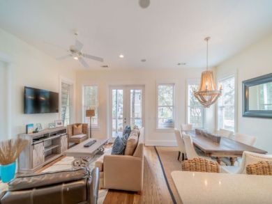 Inlet Beach Vacation Home Sleeps Ten Guests.