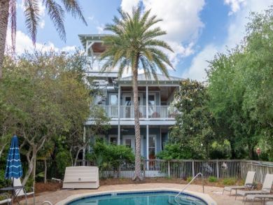 Inlet Beach Vacation Home Sleeps Ten Guests.