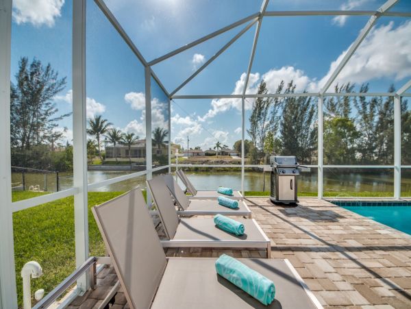 Cape Coral Vacation Home Private Pool Sleeps 8 Guests