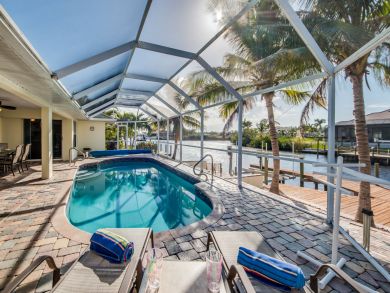 Great Value Cape Coral Vacation Home - Dock - Canal View