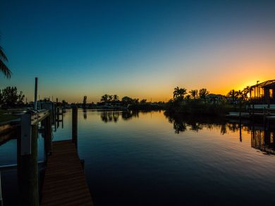 Great Value Cape Coral Vacation Home - Dock - Canal View