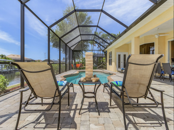 Cape Coral Vacation Home Away From Home Pool
