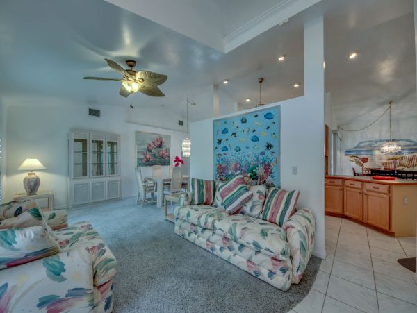 Cape Coral Three Bedroom Vacation Pool Home