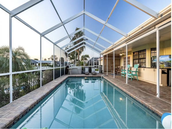Cape Coral Luxury Vacation Pool Home Sleeps 14