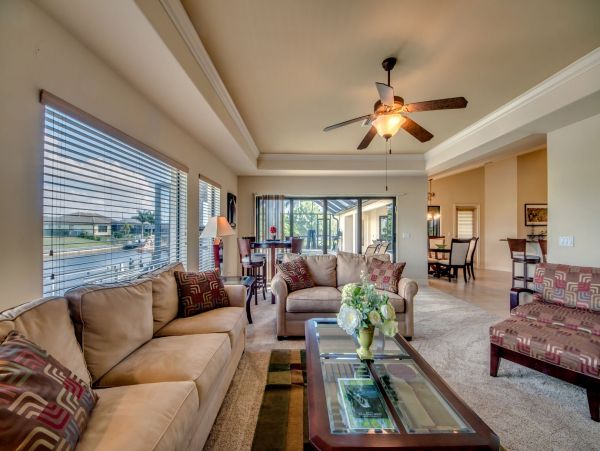 Cape Coral Vacation Home Five Bedrooms & Private Caged Pool