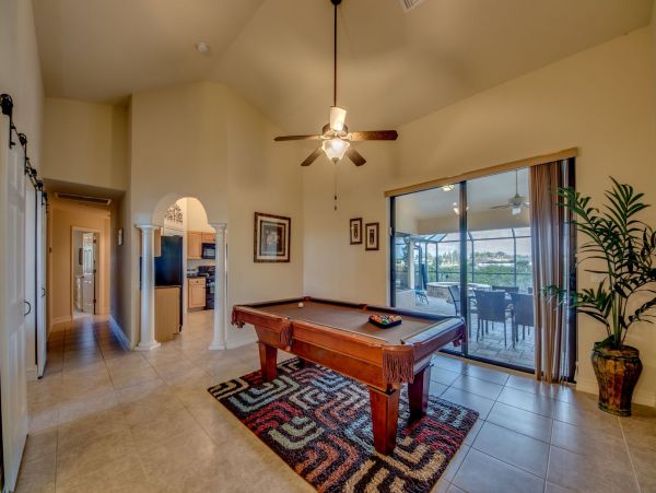 Cape Coral Vacation Home Five Bedrooms & Private Caged Pool