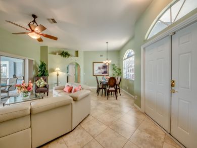 Cape Coral 3 Bedroom Vacation Rental Villa with Pool & Dock