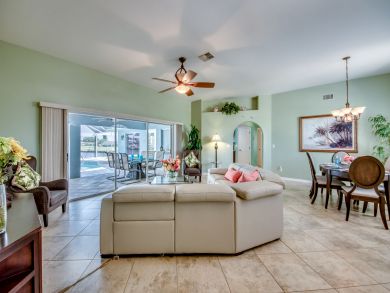 Cape Coral 3 Bedroom Vacation Rental Villa with Pool & Dock