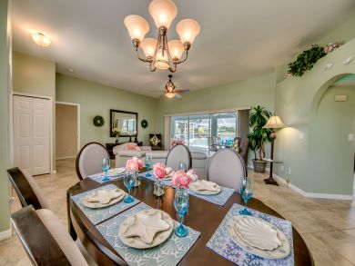 Cape Coral 3 Bedroom Vacation Rental Villa with Pool & Dock
