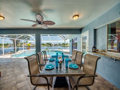 Cape Coral 3 Bedroom Vacation Rental Villa with Pool & Dock