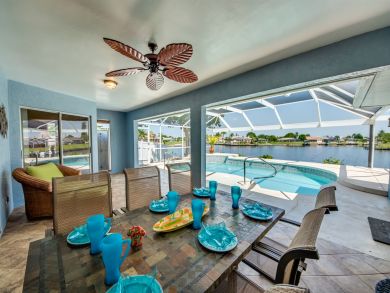 Cape Coral 3 Bedroom Vacation Rental Villa with Pool & Dock
