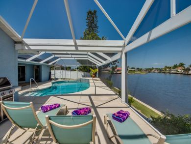 Cape Coral 3 Bedroom Vacation Rental Villa with Pool & Dock
