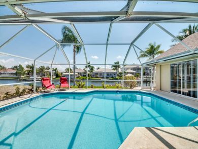 Cape Coral Vacation Home with Boat Dock and Lift 3 Bedrooms
