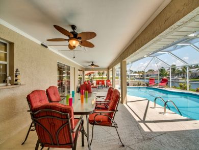 Cape Coral Vacation Home with Boat Dock and Lift 3 Bedrooms