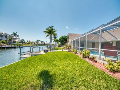 Cape Coral Vacation Home with Boat Dock and Lift 3 Bedrooms