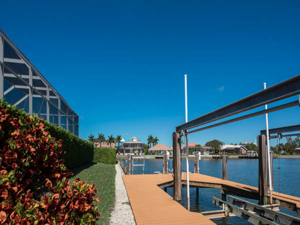 Marco Island Canal Front Luxury Four Bedroom Vacation Home