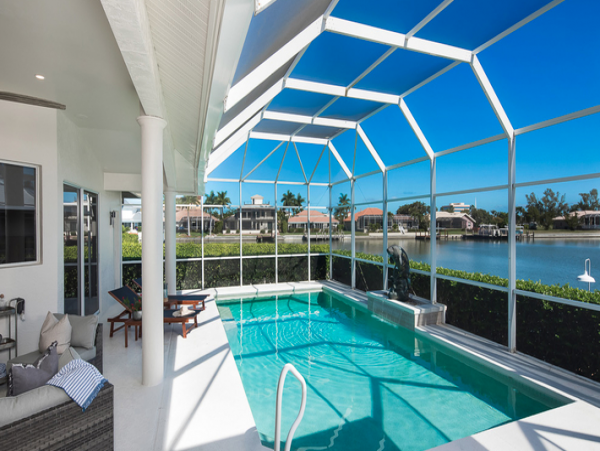 Marco Island Canal Front Luxury Four Bedroom Vacation Home