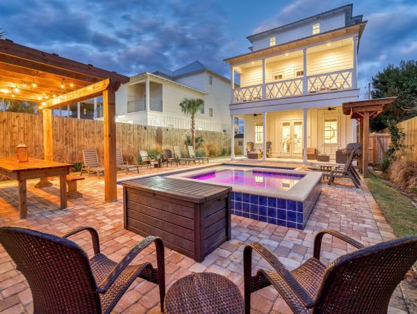 Destin Vacation Pool Home 6 Bedrooms Walk To Beach