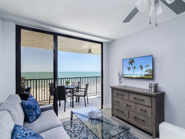 Marco Island Two Bedroom Beachfront Vacation Rental Condo