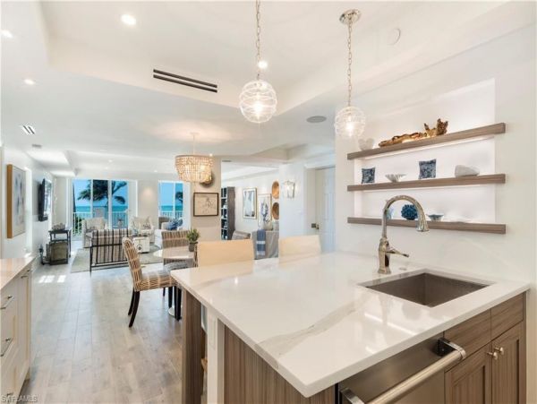 Beach Front Luxury 3 Bedroom Condo in Naples Sleeps 8 Guests