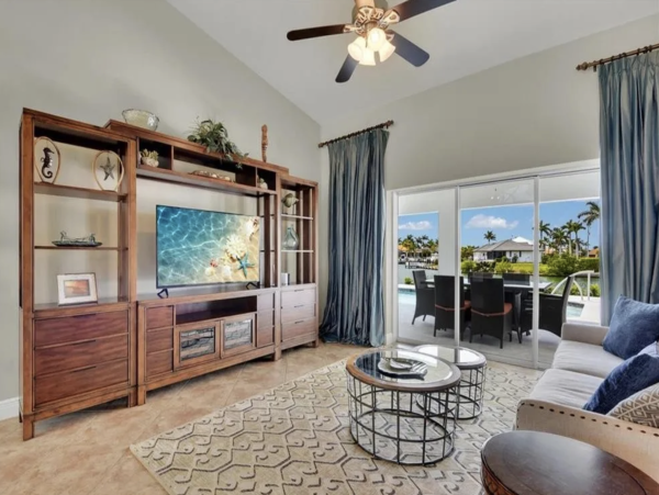 Canal-Front Marco Island Vacation Home Sleeps Ten Guests