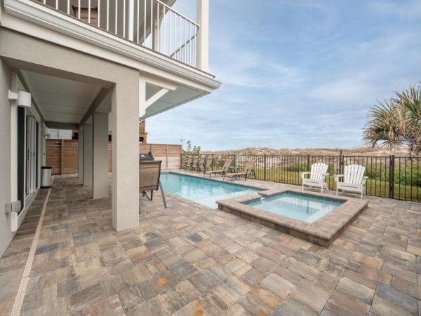 St. Augustine Oceanfront Vacation Rental | Luxury 5-Bedroom Beach Home with Pool