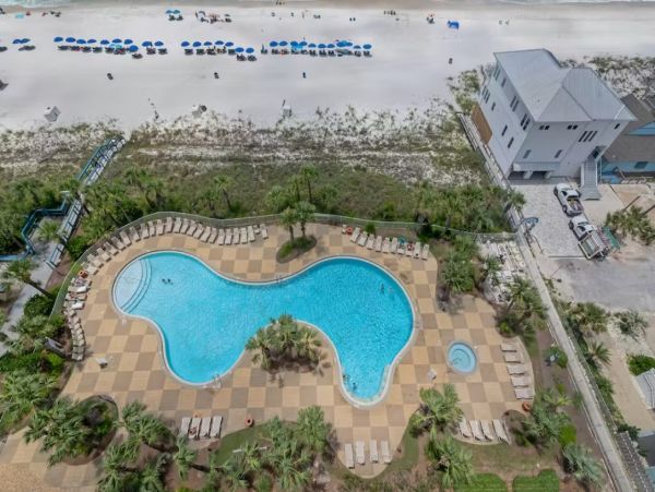 Panam City Beach Four Bedroom Vacation Condo with Panoramic Gulf View