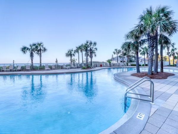 Panam City Beach Four Bedroom Vacation Condo with Panoramic Gulf View