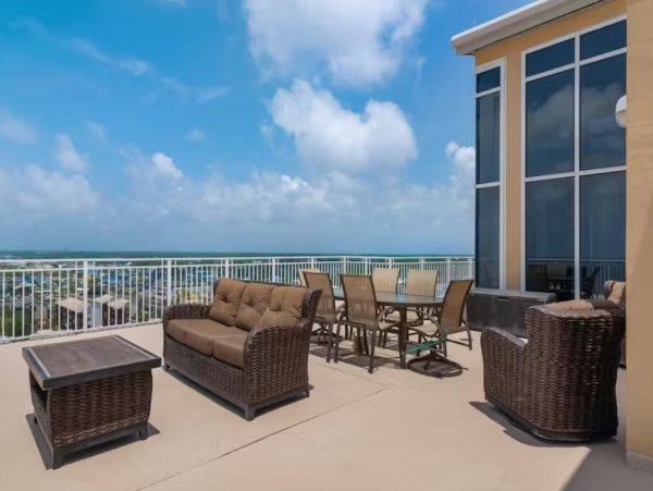 Panam City Beach Four Bedroom Vacation Condo with Panoramic Gulf View