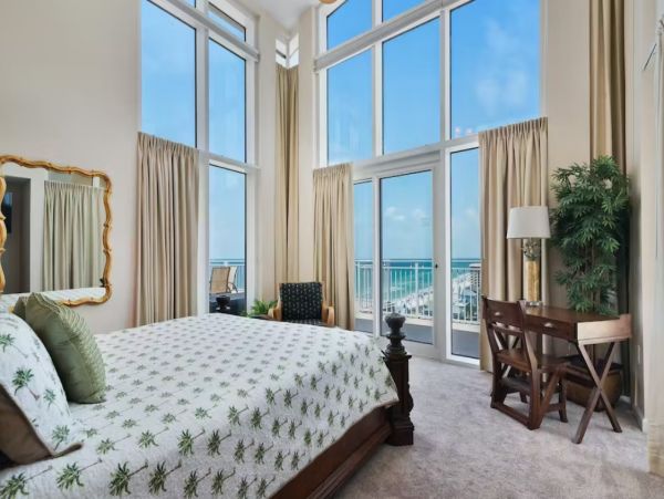Panam City Beach Four Bedroom Vacation Condo with Panoramic Gulf View