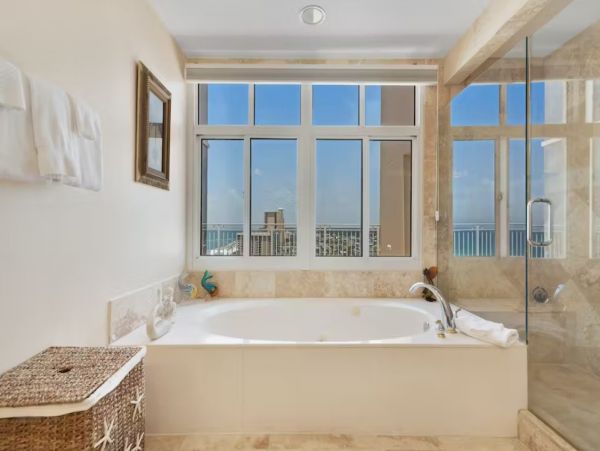 Panam City Beach Four Bedroom Vacation Condo with Panoramic Gulf View