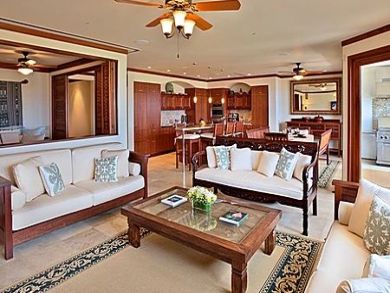2 Bedroom Wailea Vacation Rental plus Den Sleeps Six Guests.