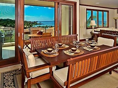 2 Bedroom Wailea Vacation Rental plus Den Sleeps Six Guests.