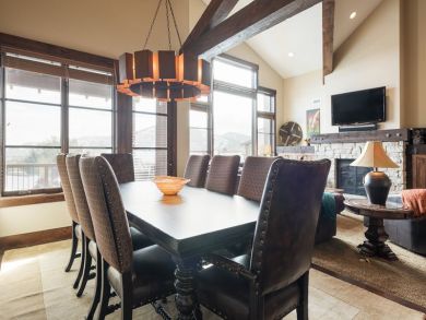 Park City Vacation Condo Sleeps Twelve Guests.