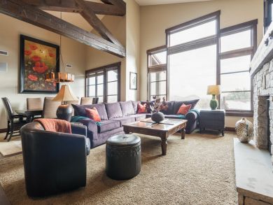 Park City Vacation Condo Sleeps Twelve Guests.