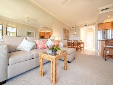 Kapalua Vacation Condo Sleeps Four Guests. 1.5 Bathrooms