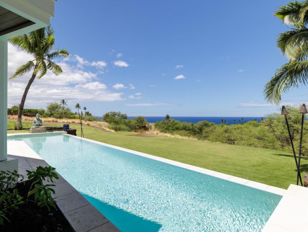 Waimea Ocean View Four Bedroom Home with Private Pool