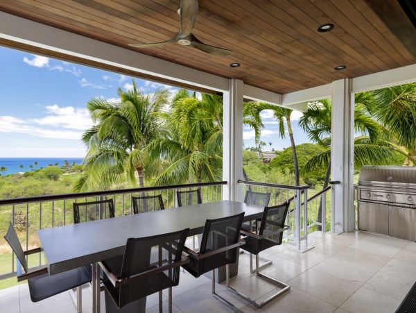 Waimea Ocean View Four Bedroom Home with Private Pool