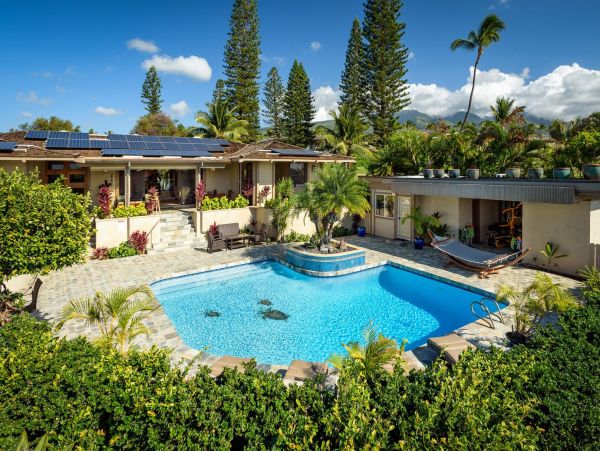 Luxury Kaanapali Vacation Rental Oceanview Home with Pool & Spa