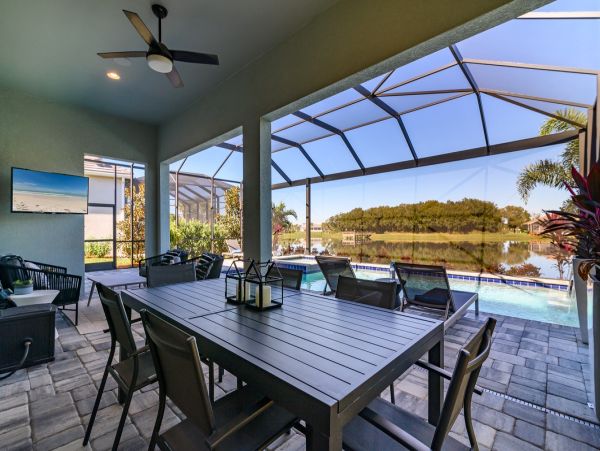 Lakewood Vacation Pool Home Sleeps Six Guests.