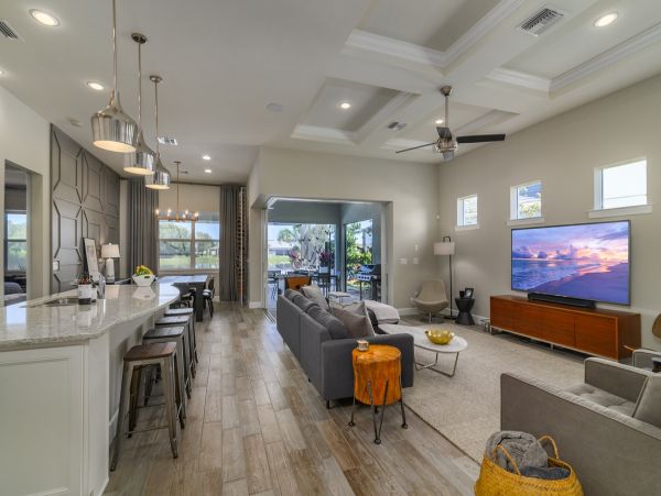 Lakewood Vacation Pool Home Sleeps Six Guests.